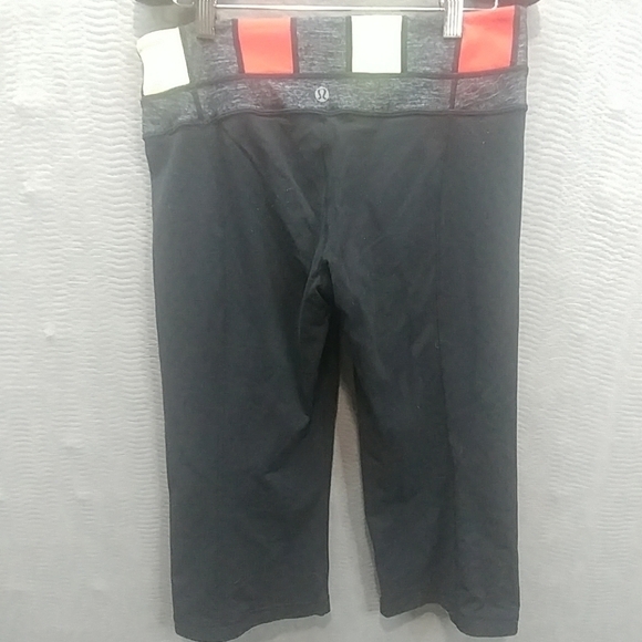 Lululemon Womens black athletic pants sz 8 - Picture 3 of 7